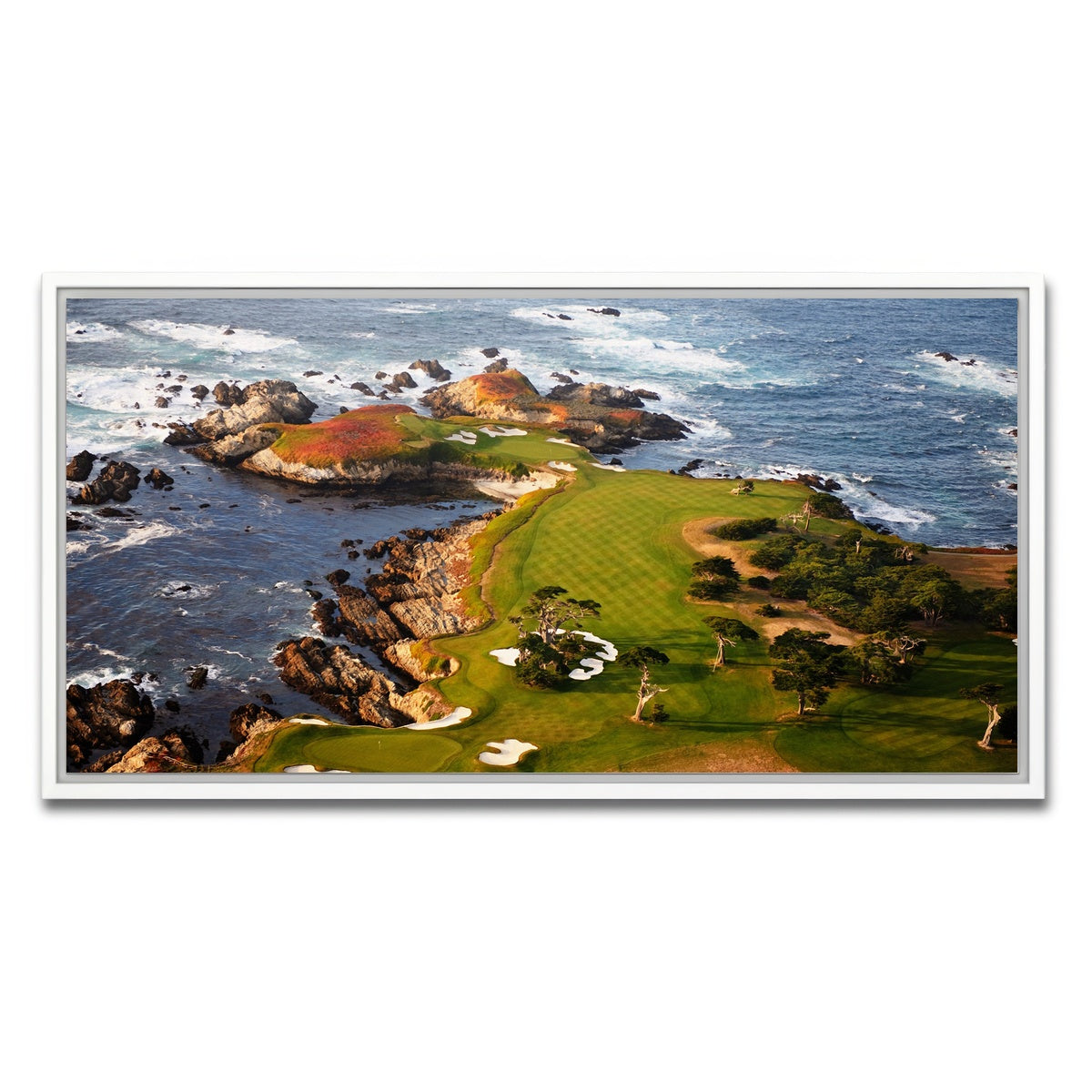 AUTO-MOCKUP WHITE | Cypress Point | 1 Piece | White Framed Canvas | group=2x1