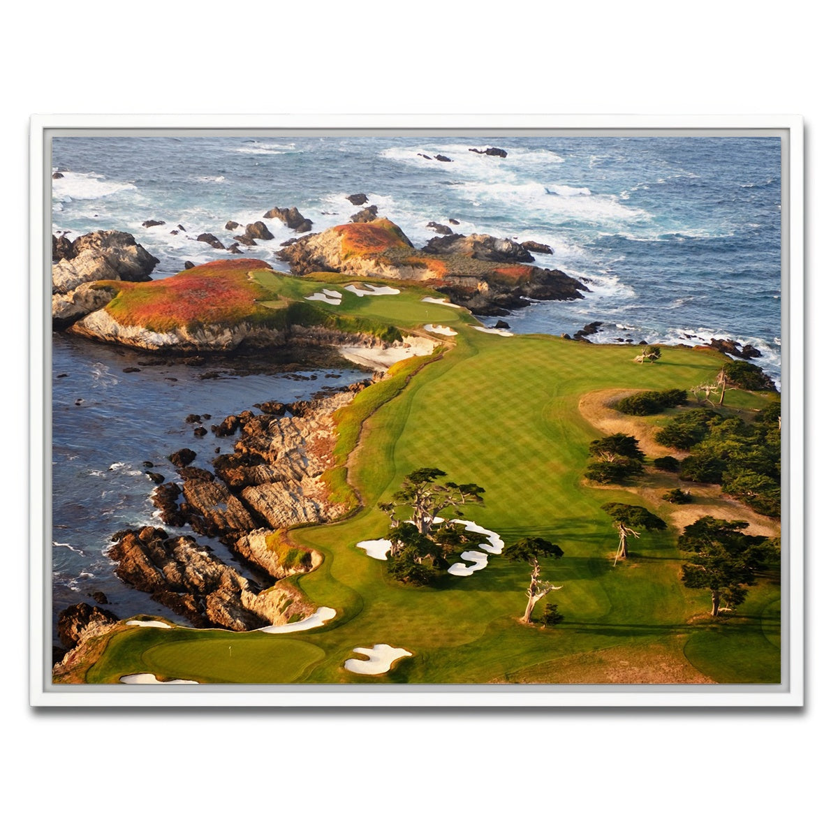 AUTO-MOCKUP WHITE | Cypress Point | 1 Piece | White Framed Canvas | group=4x3