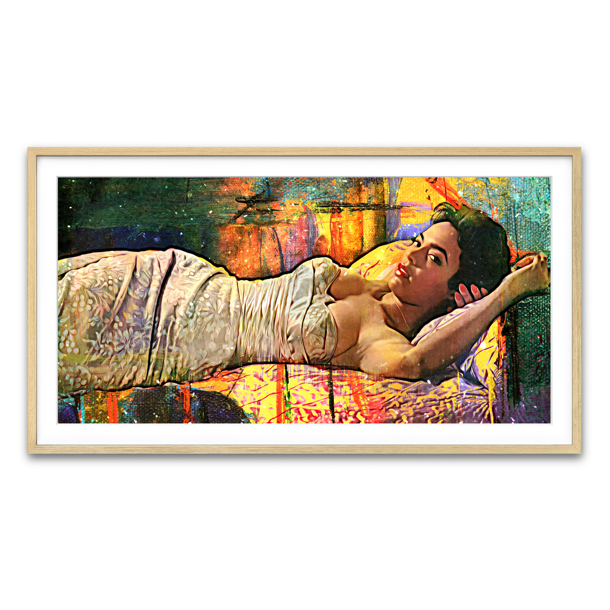 Framed Print 2x1 Natural