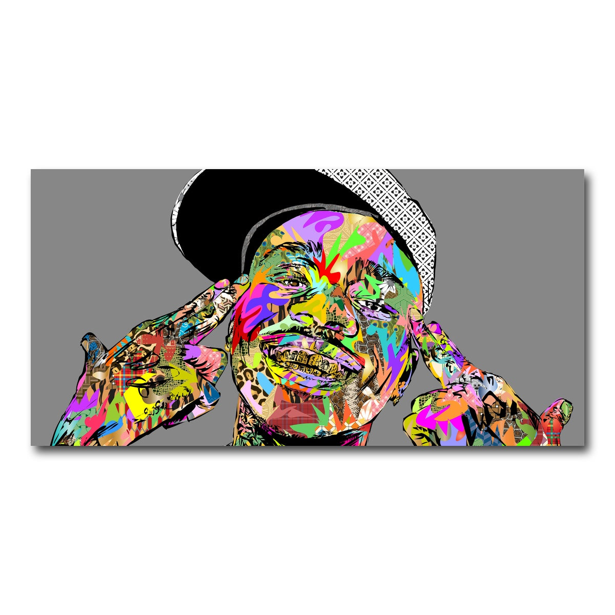 AUTO-MOCKUP WHITE | DABABY | 1 Piece | Gallery Wrap Canvas | group=2x1