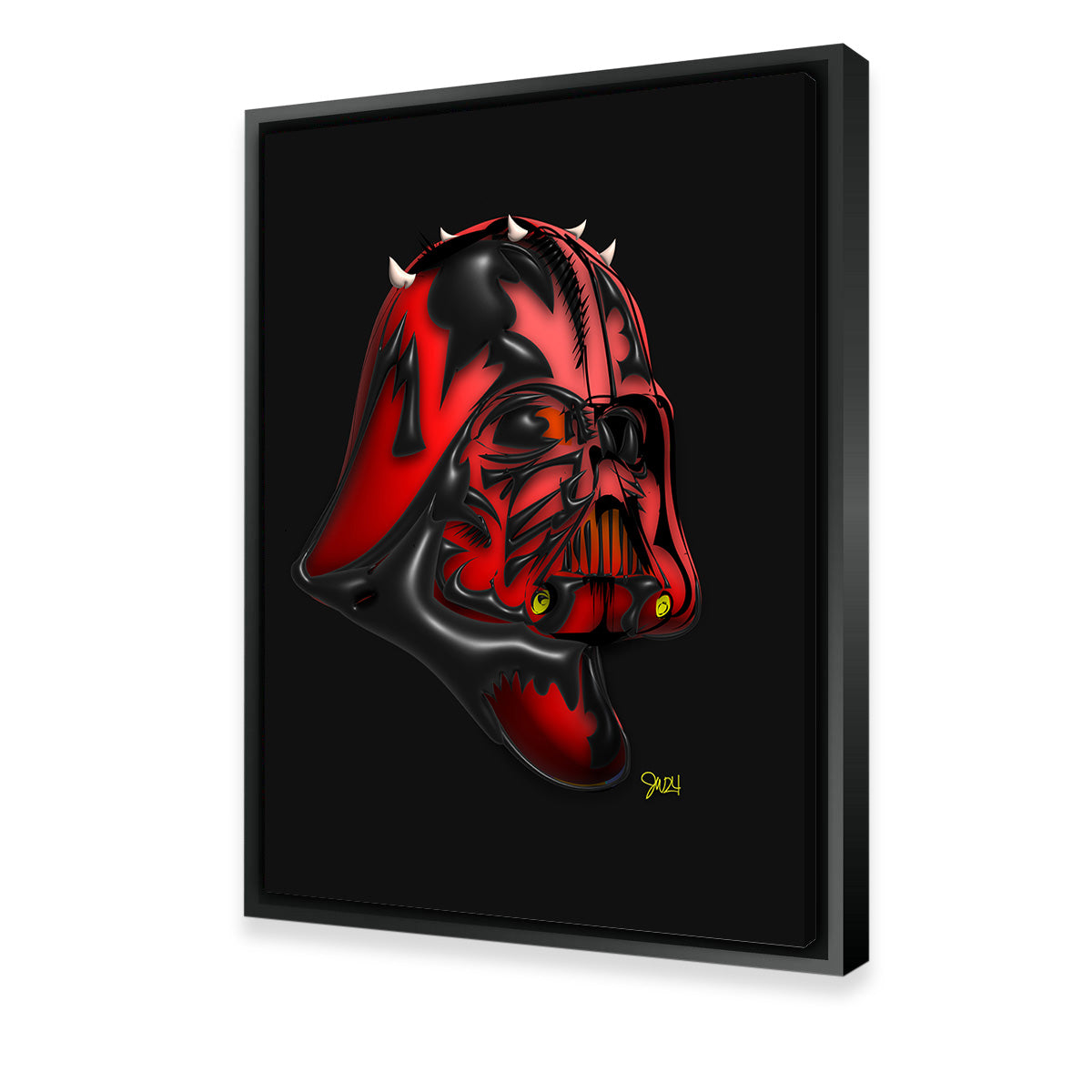 Darth Vader Maul Wall Art