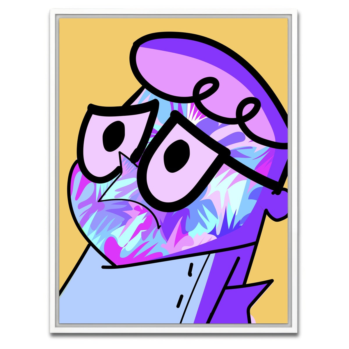 AUTO-MOCKUP WHITE | DEXTER | 1 Piece | White Framed Canvas | group=3x4