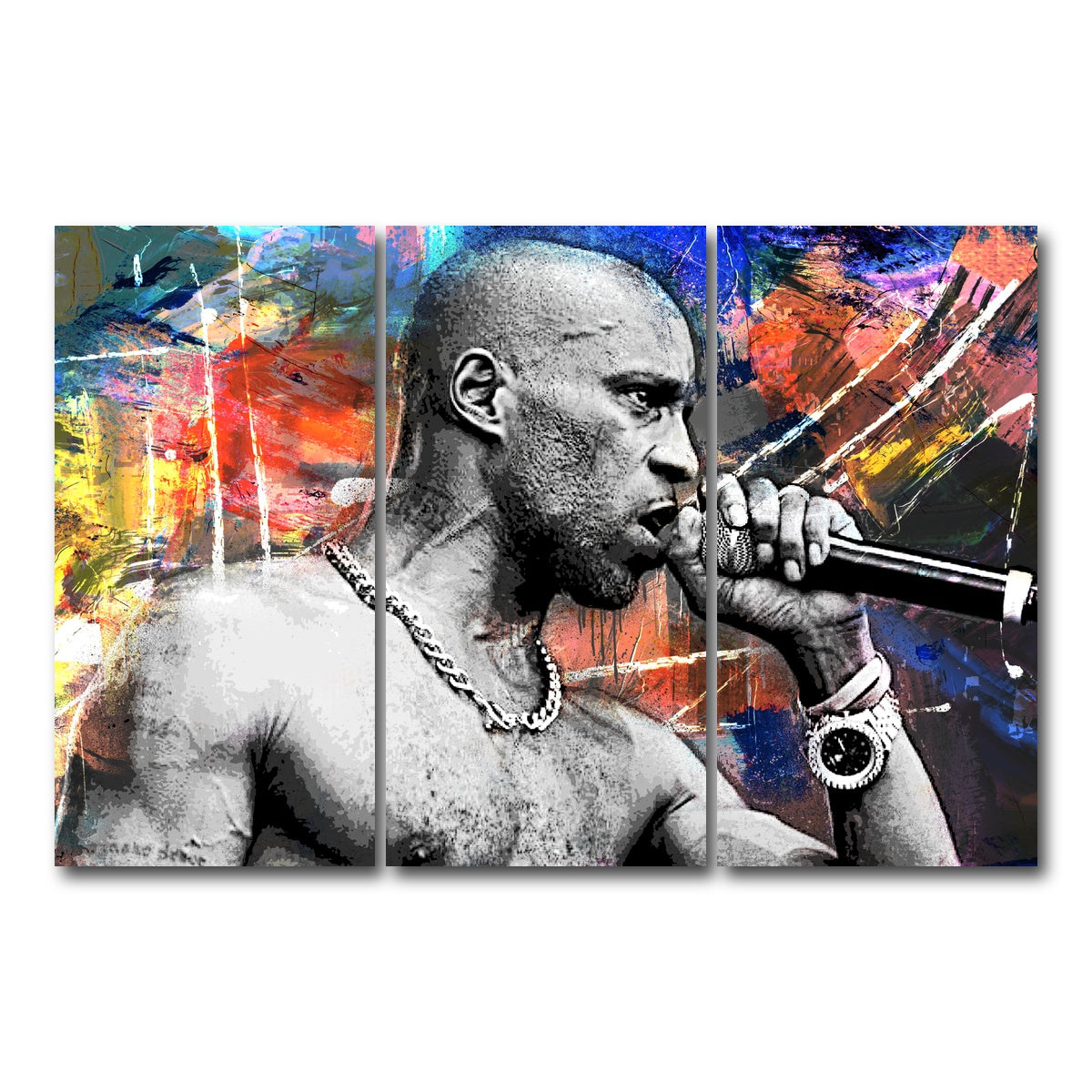 AUTO-MOCKUP WHITE | DMX Abstract | 3 Piece | Gallery Wrap Canvas | group=12x24