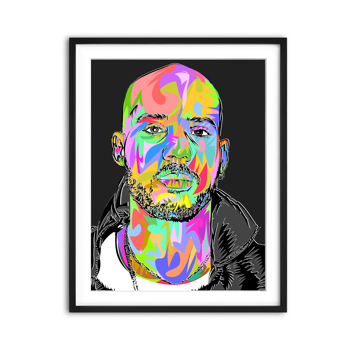 Framed Print 3x4 Black