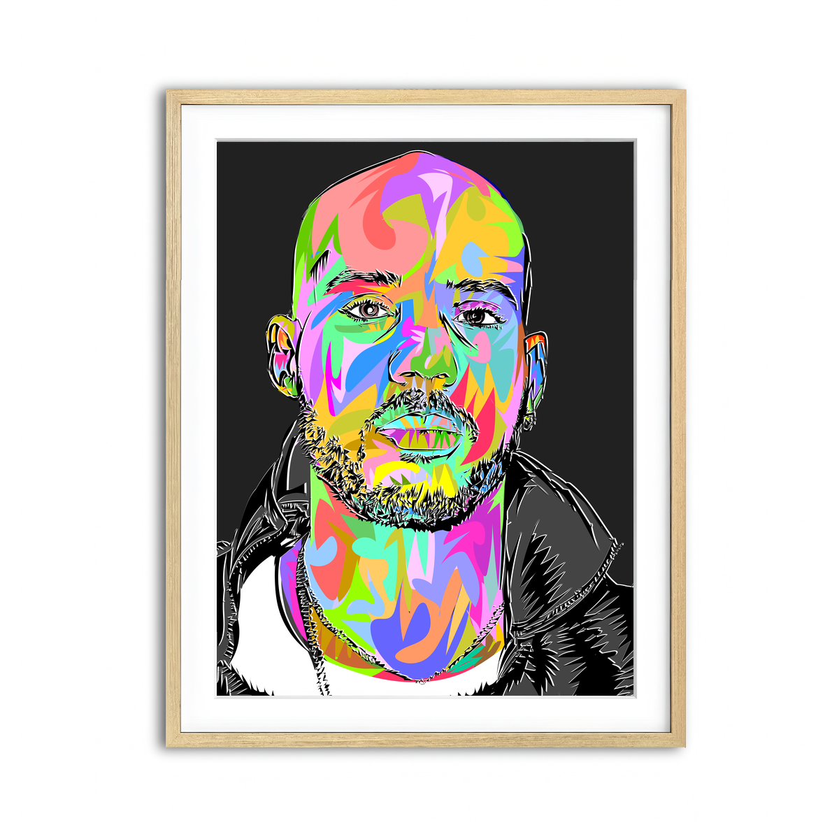 Framed Print 3x4 Natural