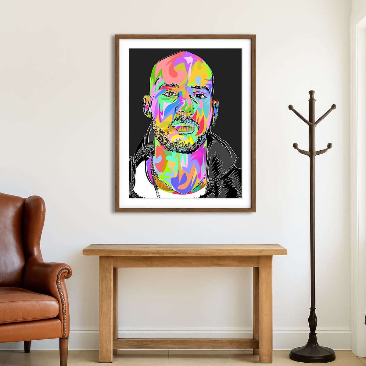 AUTO-MOCKUP ROOM | DMX RIP Wall Art