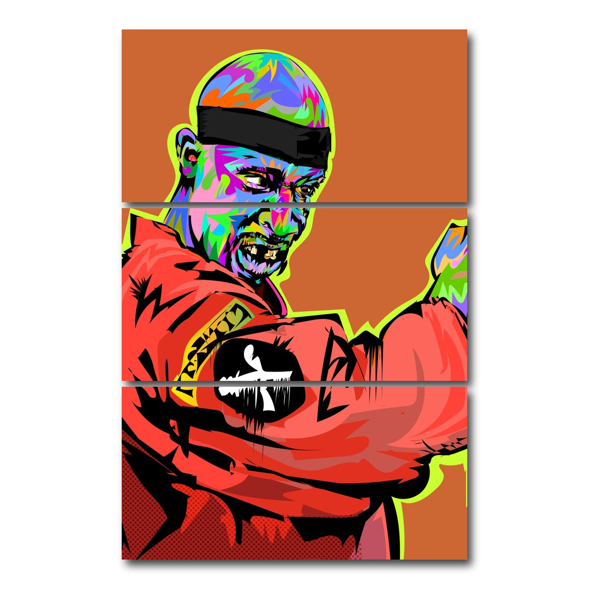 AUTO-MOCKUP WHITE | DRAGON FLY | 3 Piece | Gallery Wrap Canvas | group=12x24_stacked