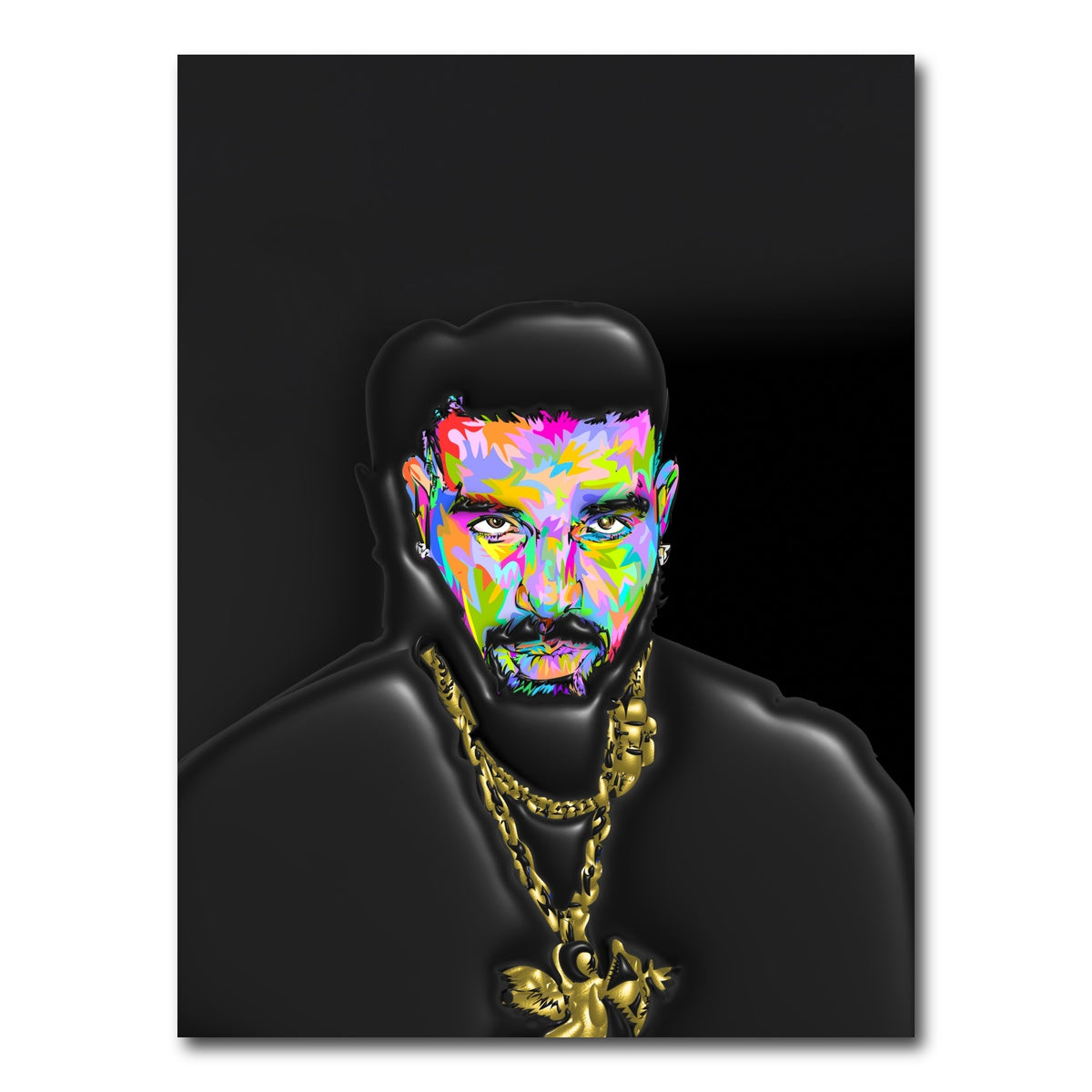 AUTO-MOCKUP WHITE | DRAKE Color | 1 Piece | Gallery Wrap Canvas | group=3x4