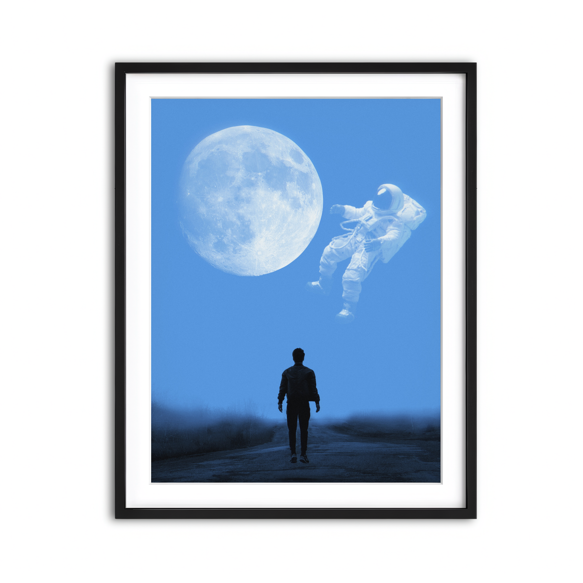 Framed Print 3x4 Black