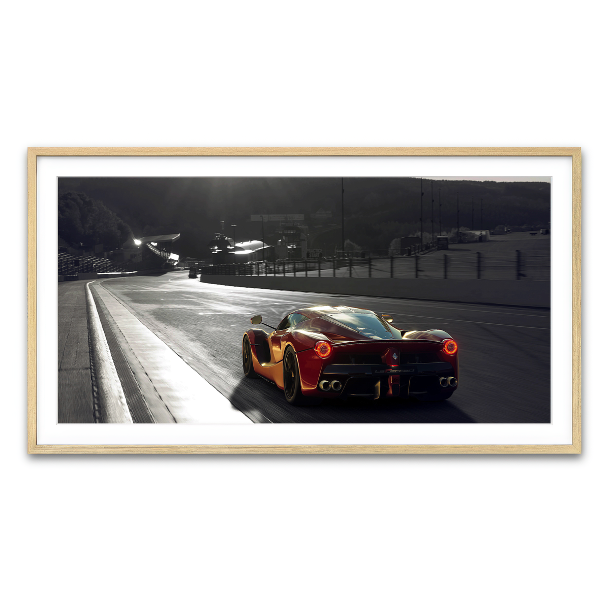 Framed Print 2x1 Natural