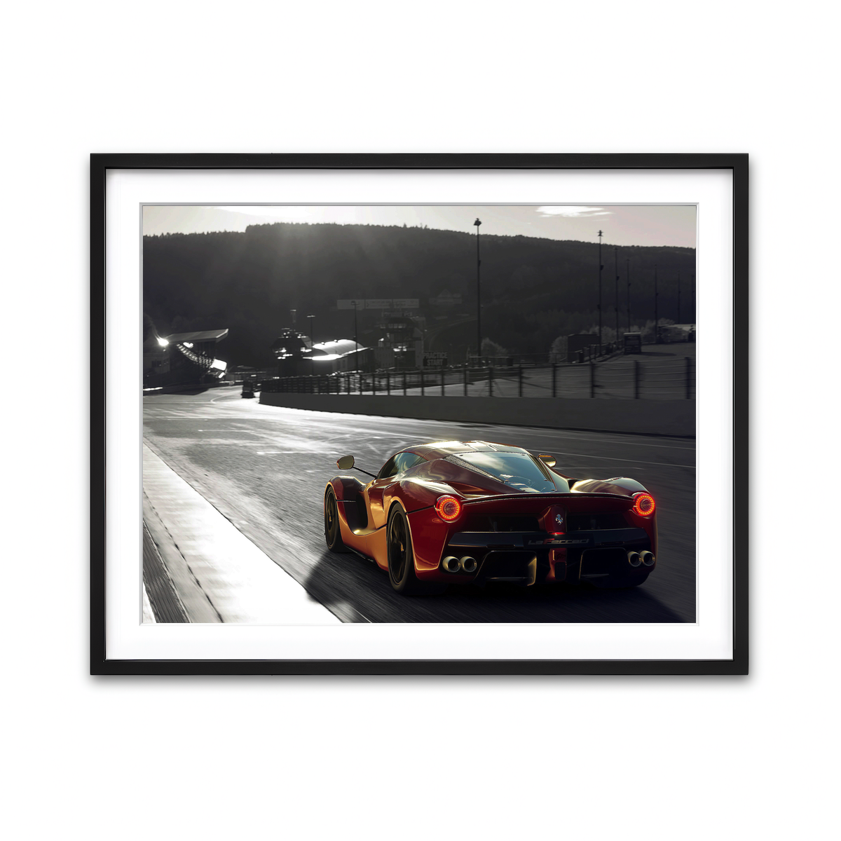Framed Print 4x3 Black