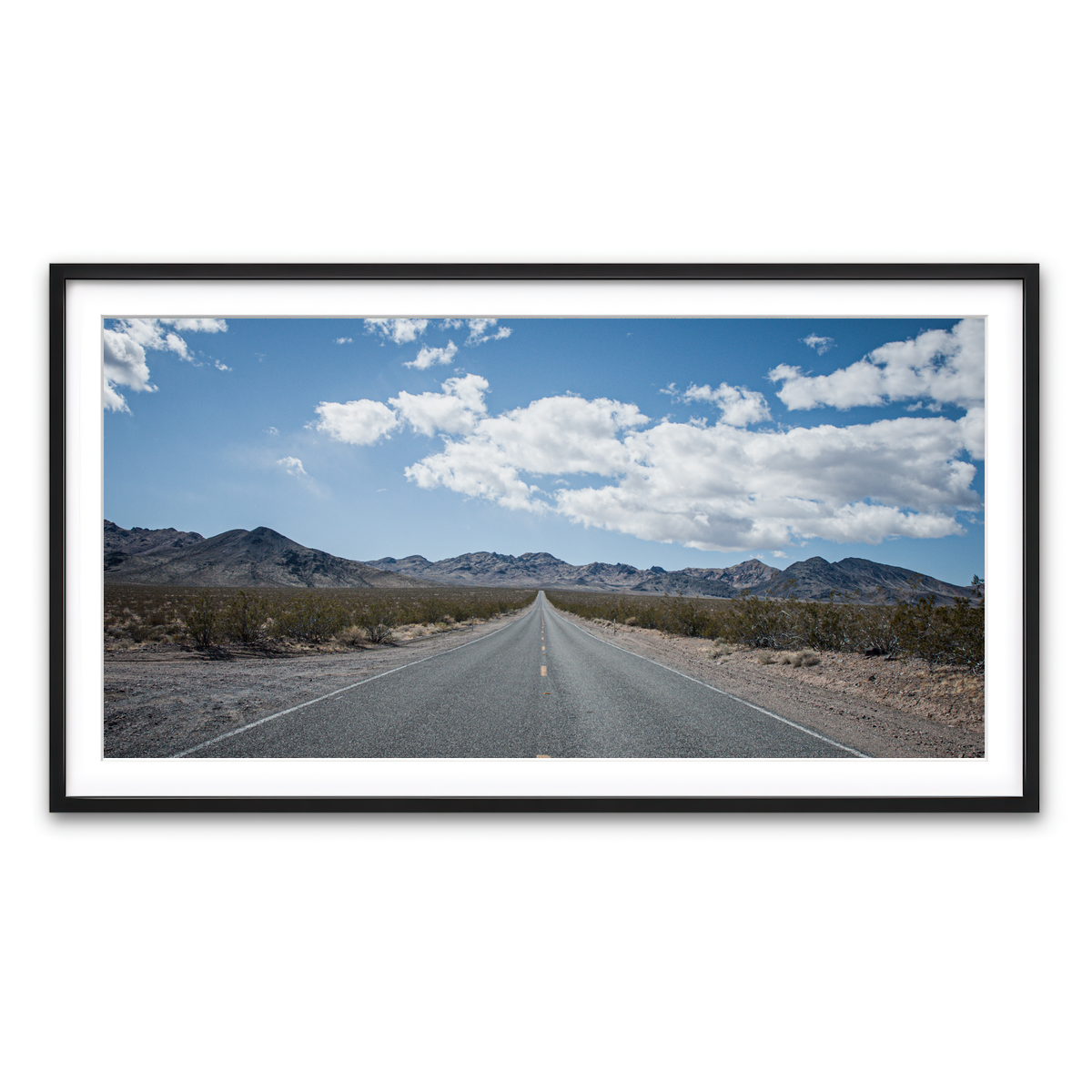 Framed Print 2x1 Black