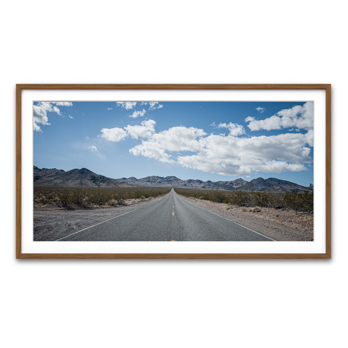 Framed Print 2x1 Walnut