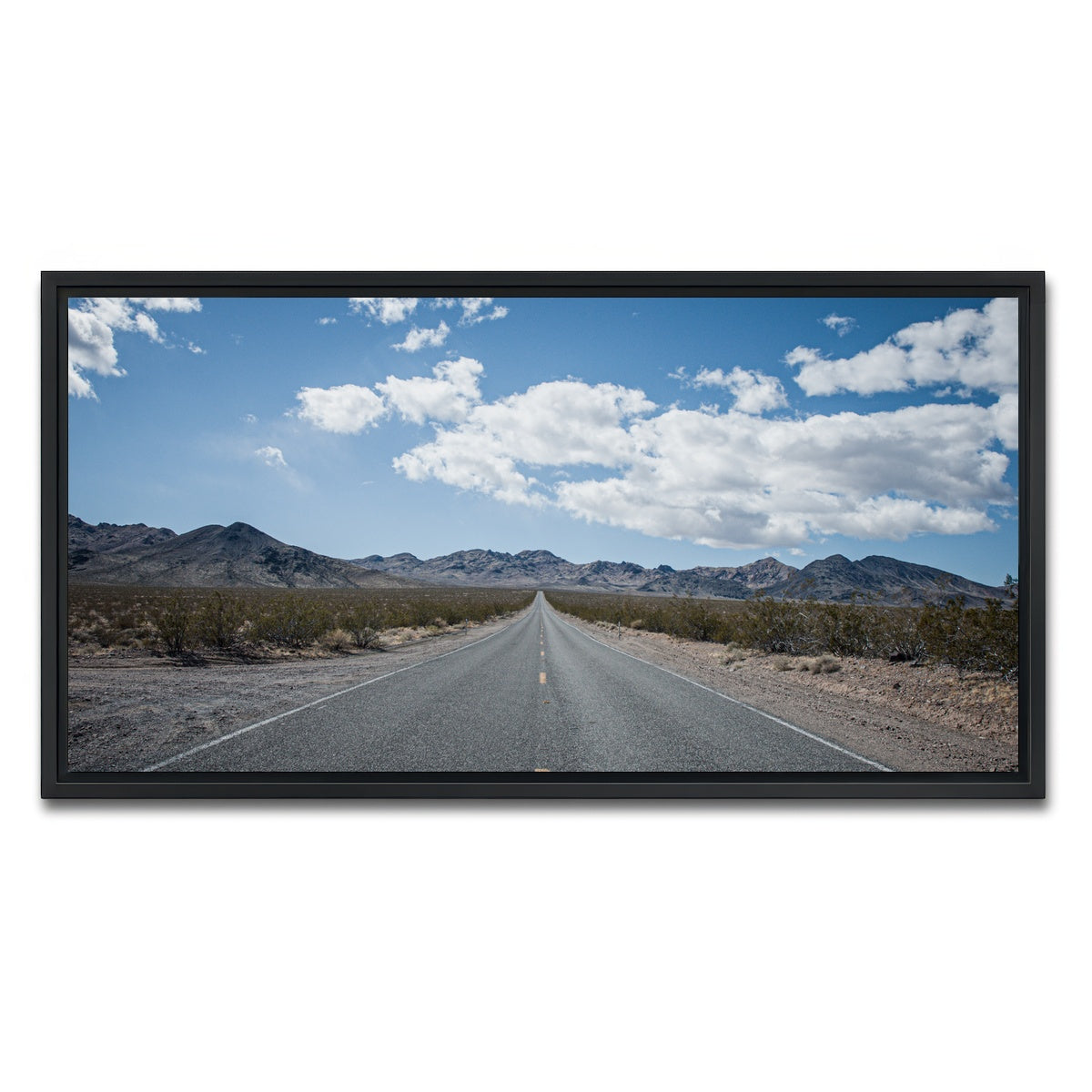 AUTO-MOCKUP WHITE | DV Intro | 1 Piece | Black Framed Canvas | group=2x1