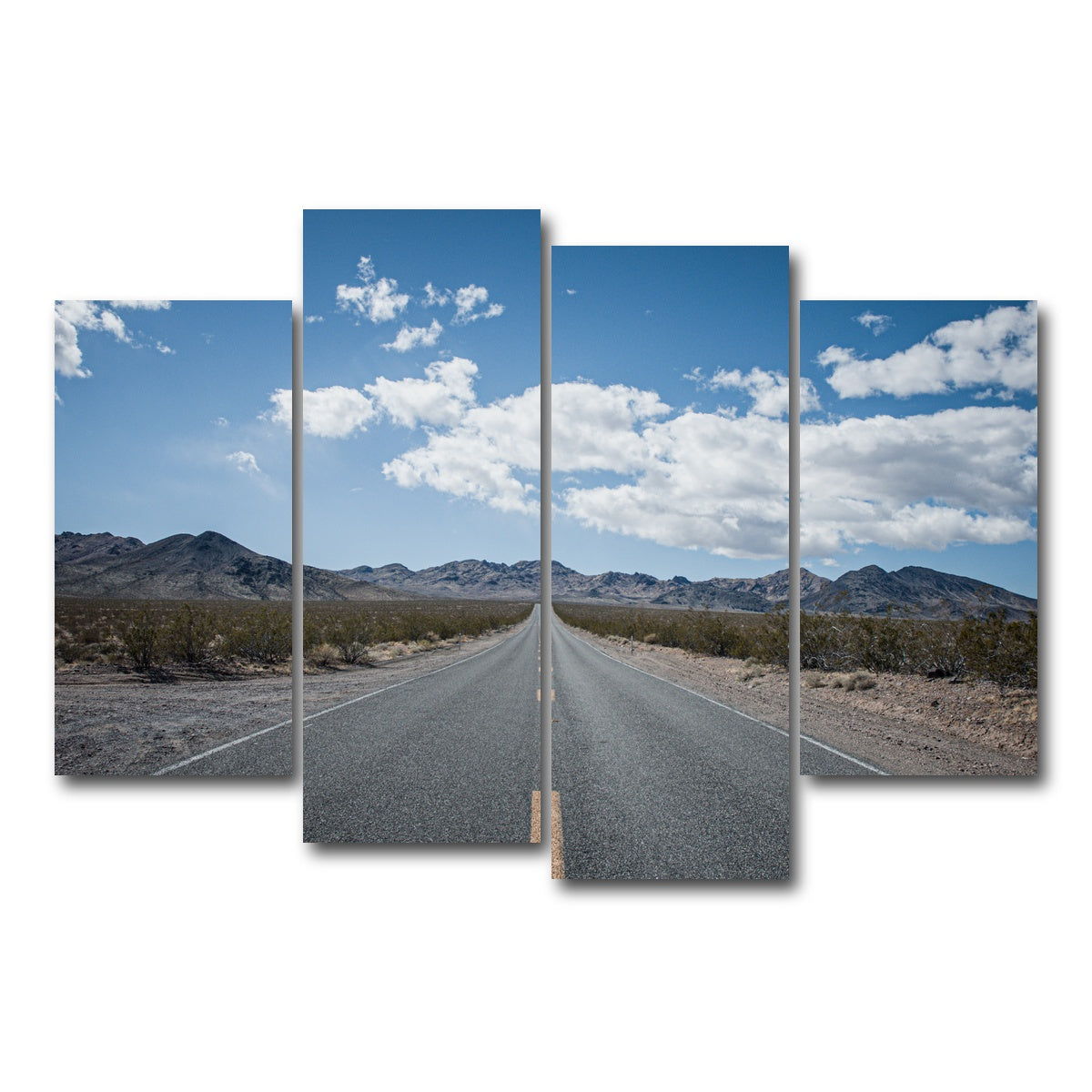 AUTO-MOCKUP WHITE | DV Intro | 4 Piece | Gallery Wrap Canvas | group=4_short