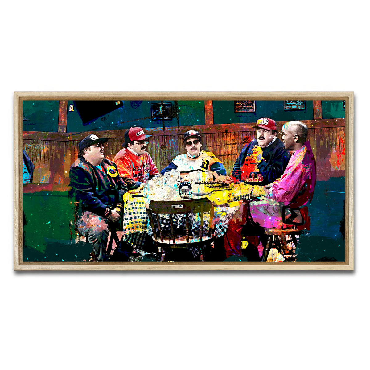 AUTO-MOCKUP WHITE | Da Bears | 1 Piece | Natural Framed Canvas | group=2x1