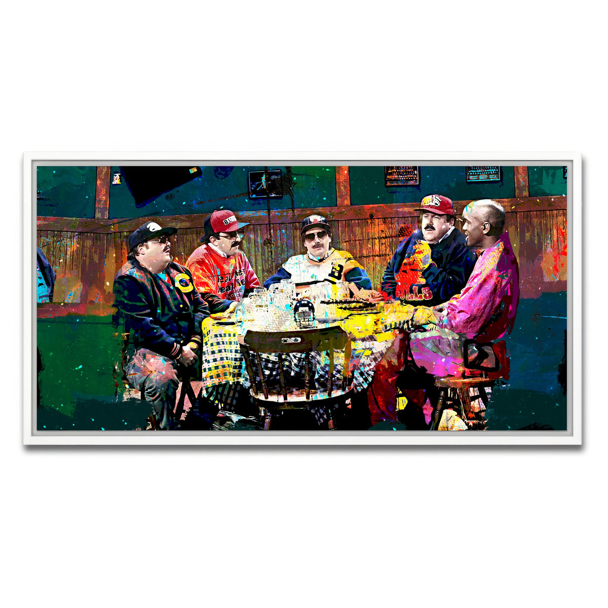 AUTO-MOCKUP WHITE | Da Bears | 1 Piece | White Framed Canvas | group=2x1