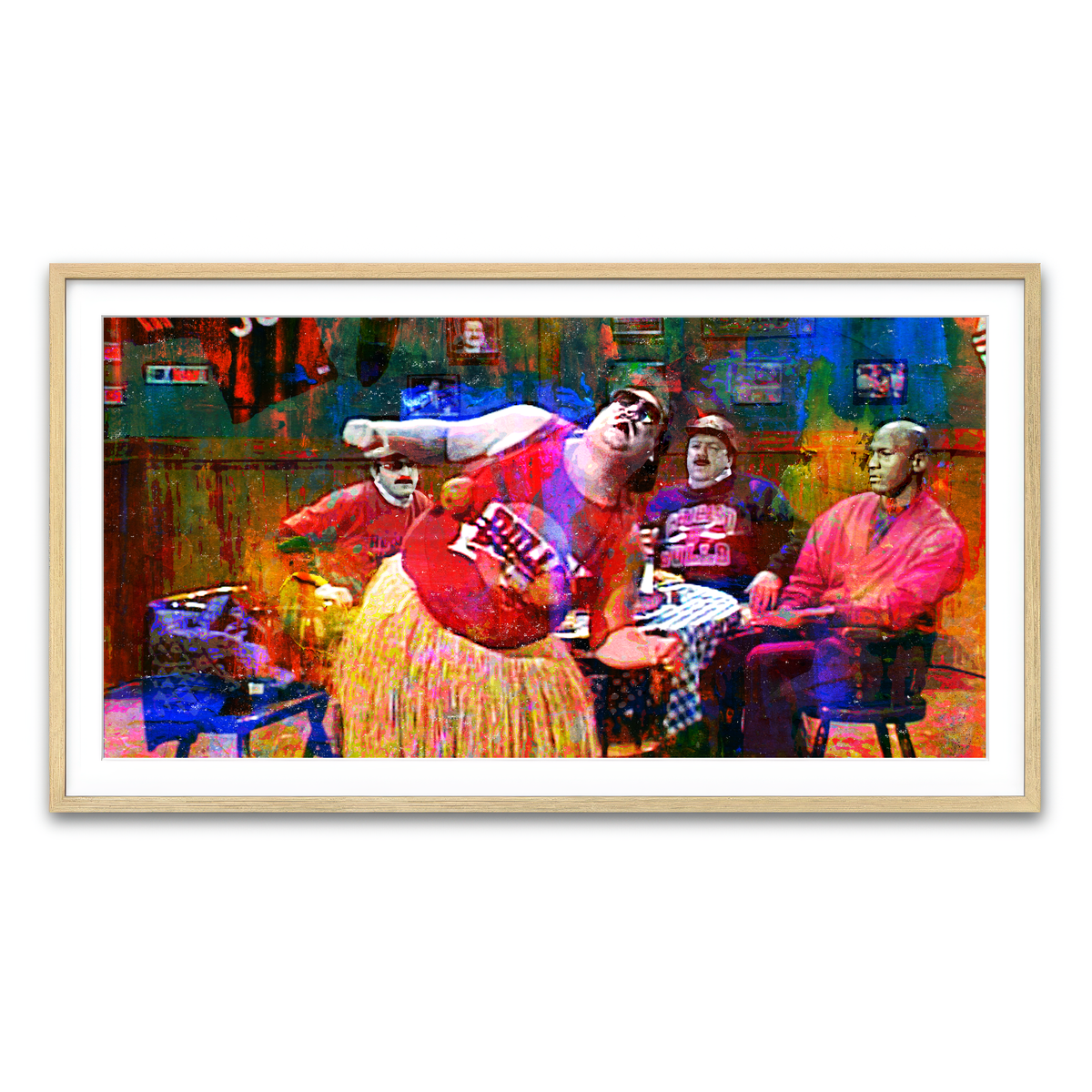 Framed Print 2x1 Natural