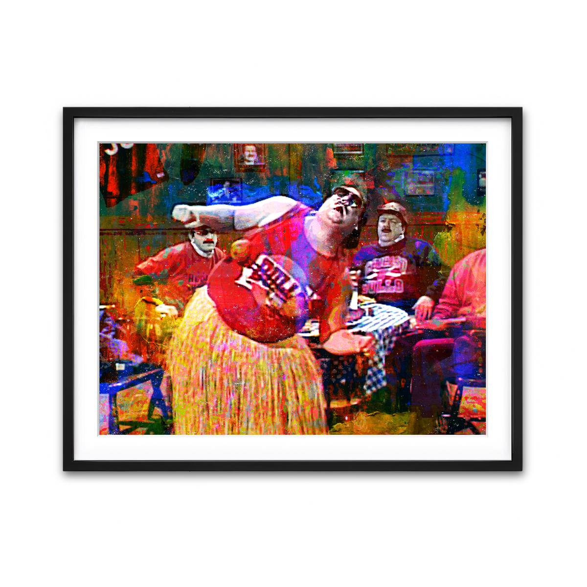 Framed Print 4x3 Black