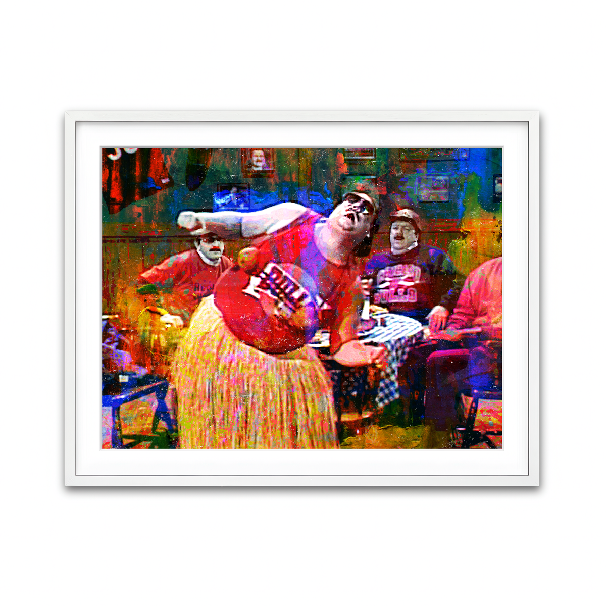 Framed Print 4x3 White