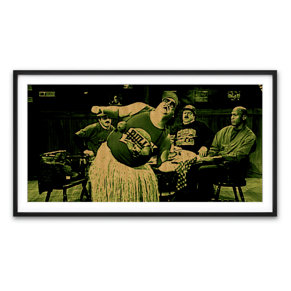 Framed Print 2x1 Black