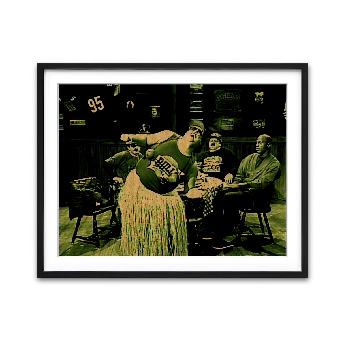 Framed Print 4x3 Black