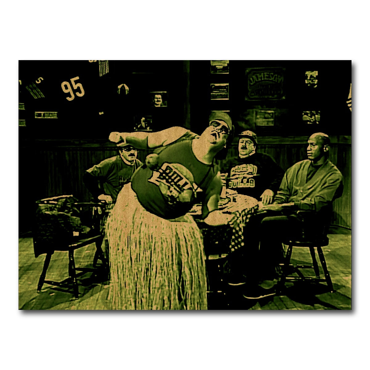 AUTO-MOCKUP WHITE | Da Bulls Sepia | 1 Piece | Gallery Wrap Canvas | group=4x3