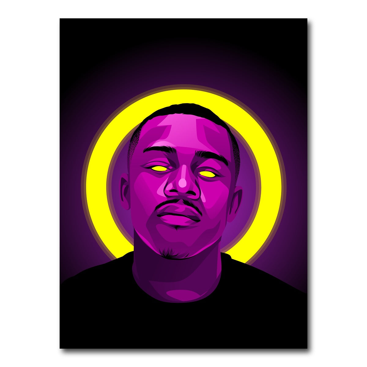 AUTO-MOCKUP WHITE | Dababy | 1 Piece | Gallery Wrap Canvas | group=3x4