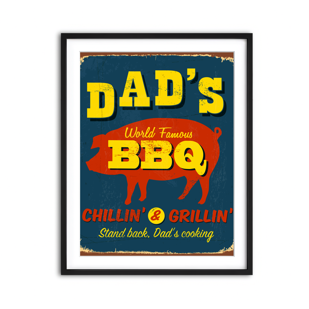 Framed Print 3x4 Black