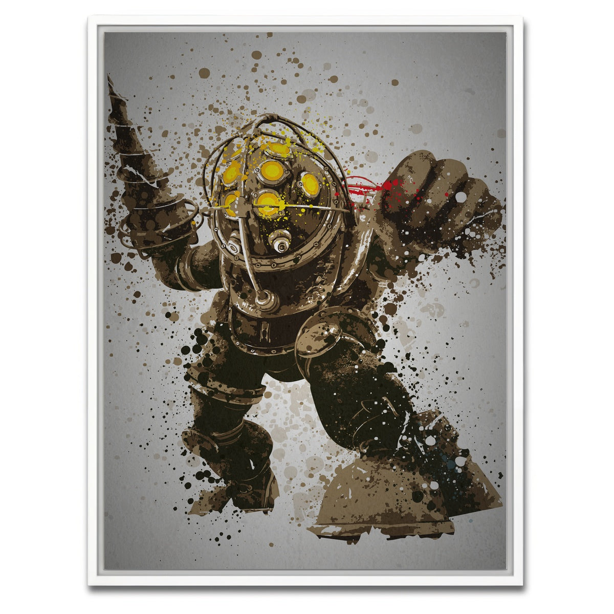 AUTO-MOCKUP WHITE | Daddy | 1 Piece | White Framed Canvas | group=3x4