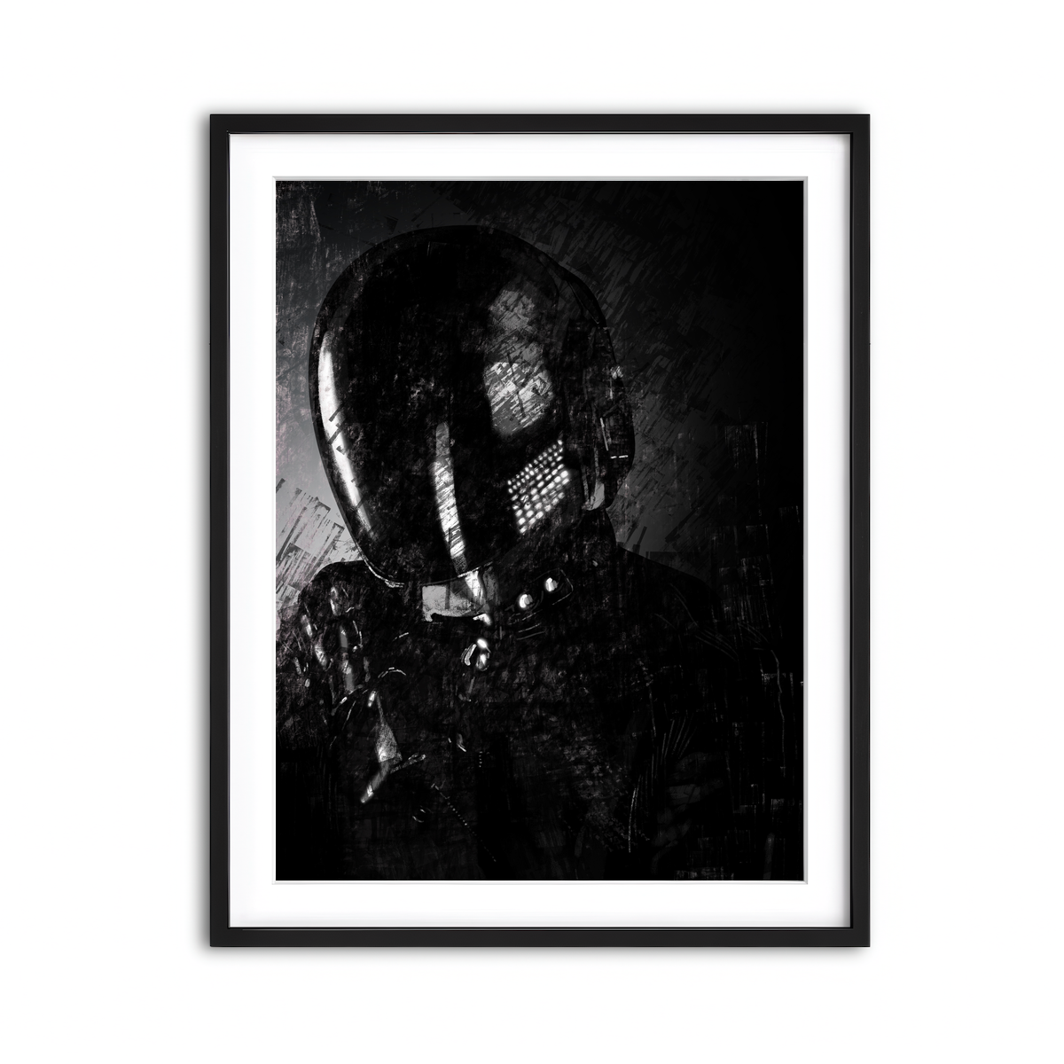 Framed Print 3x4 Black