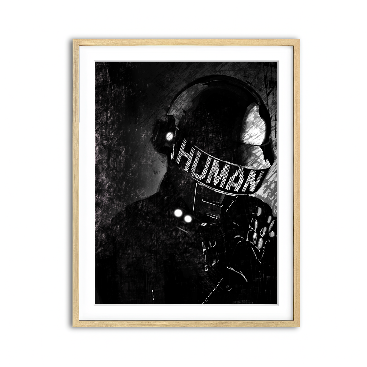 Framed Print 3x4 Natural