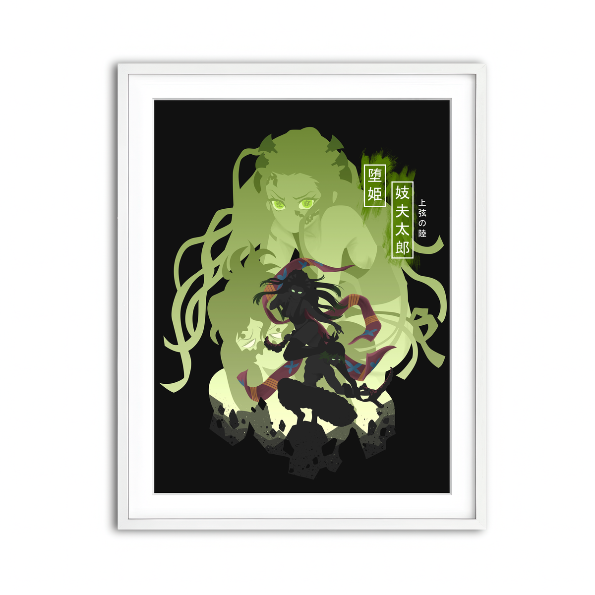 Framed Print 3x4 White