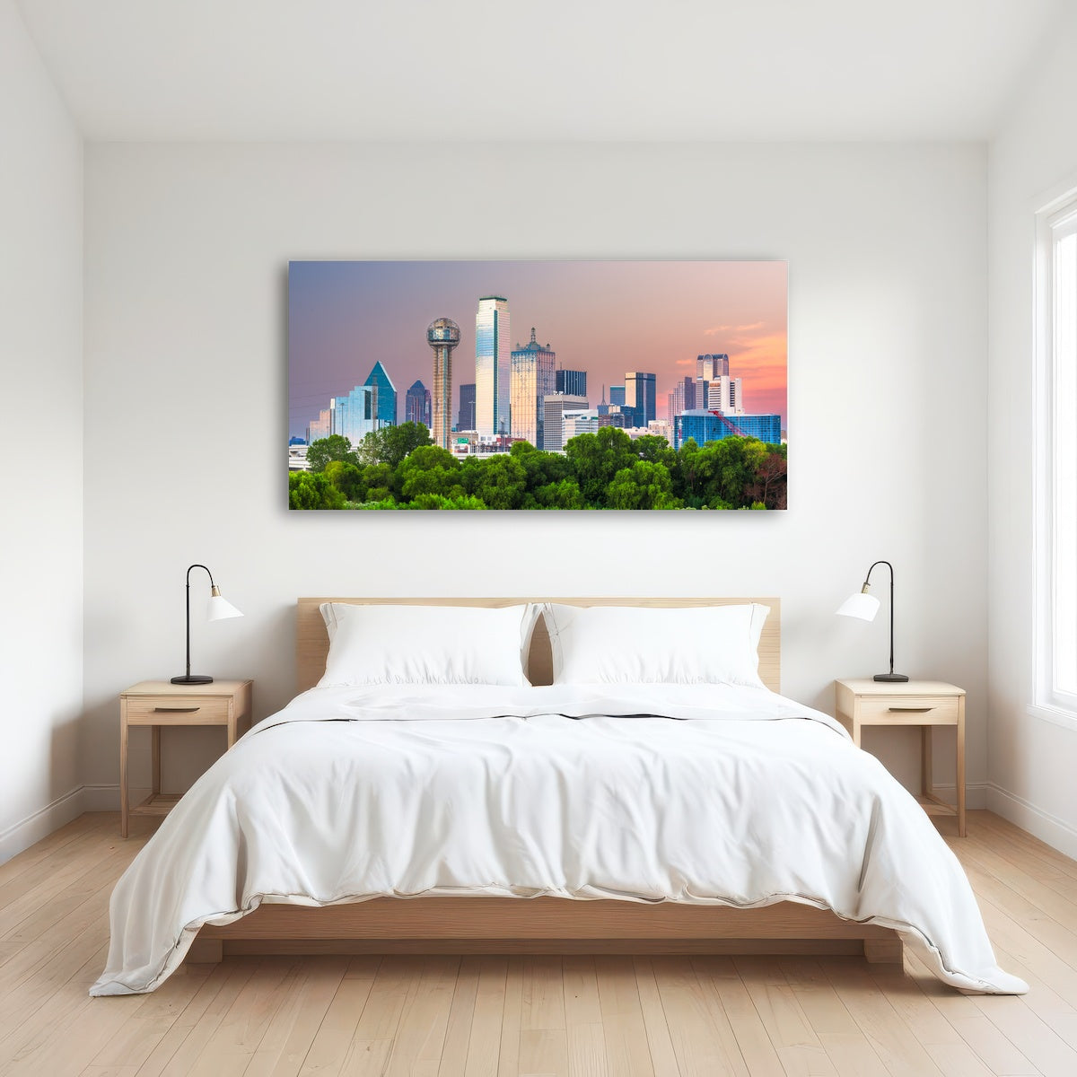 AUTO-MOCKUP ROOM | Dallas Skyline