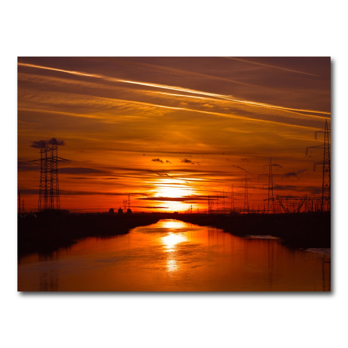 AUTO-MOCKUP WHITE | Dambovita River Romania | 1 Piece | Gallery Wrap Canvas | group=4x3