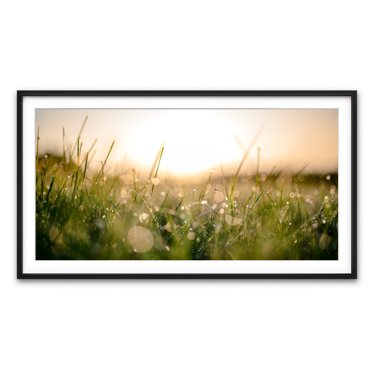 Framed Print 2x1 Black