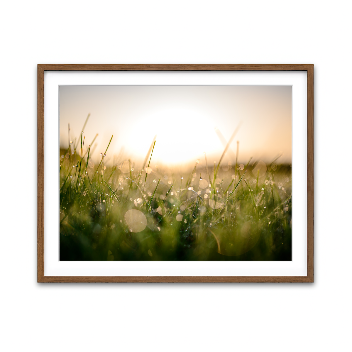 Framed Print 4x3 Walnut