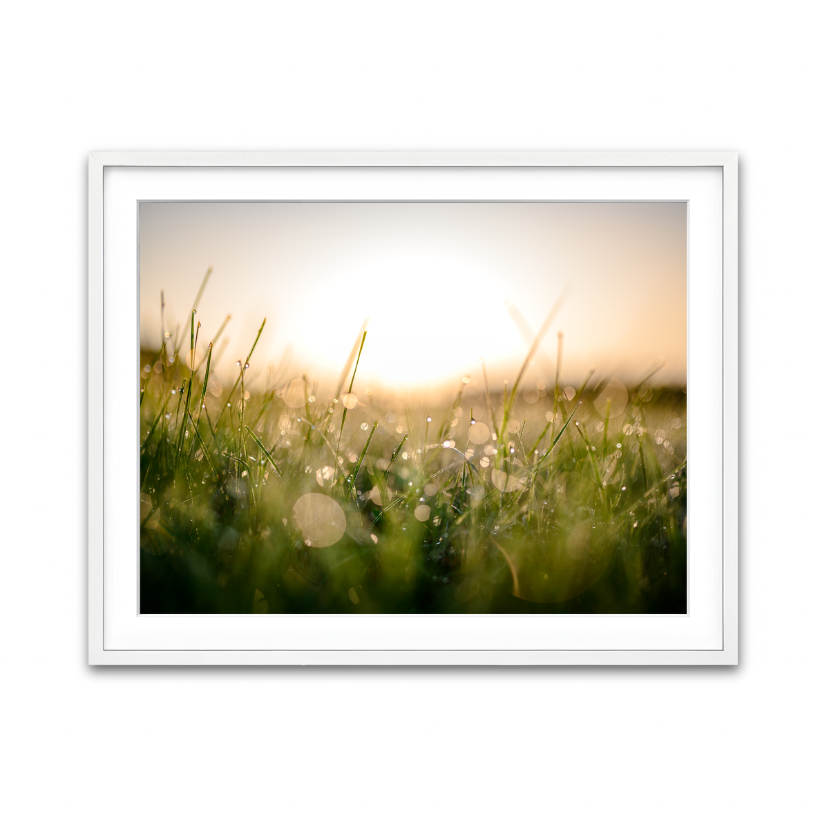 Framed Print 4x3 White