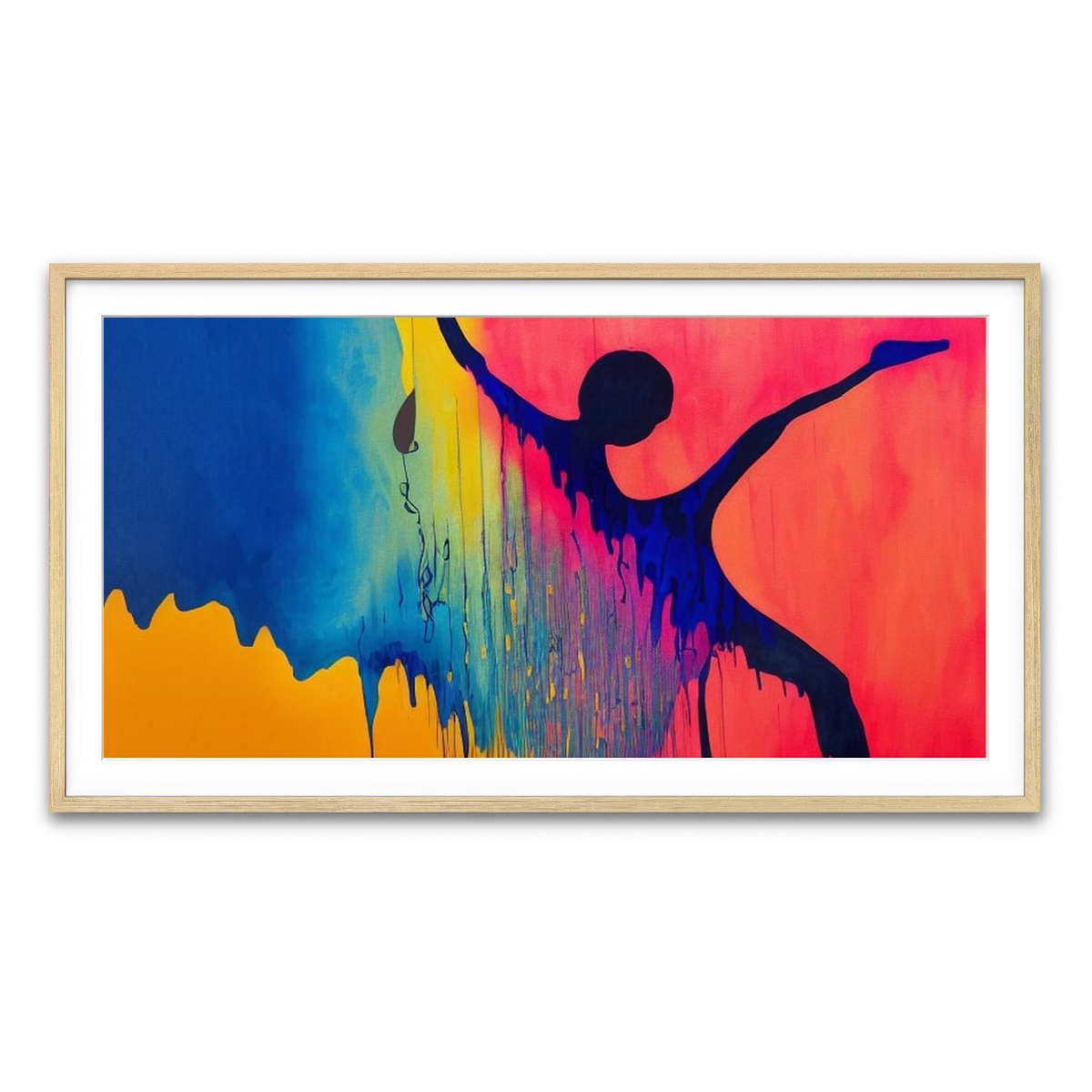 Framed Print 2x1 Natural