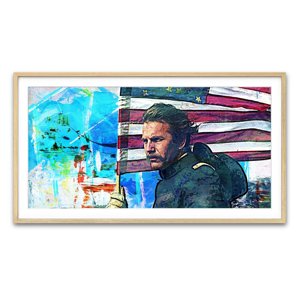 Framed Print 2x1 Natural
