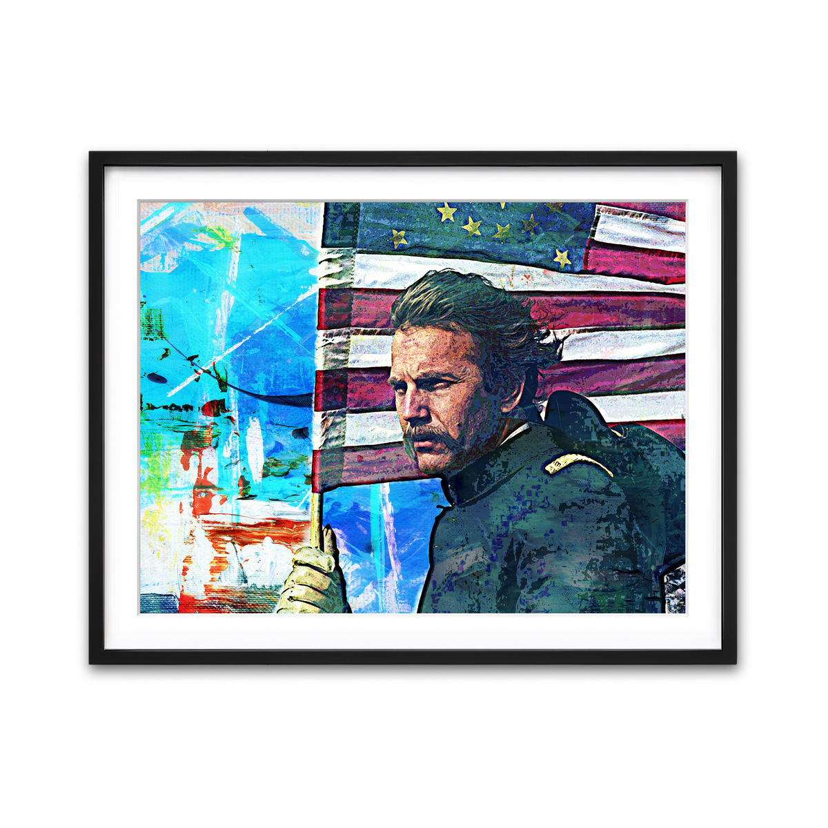 Framed Print 4x3 Black