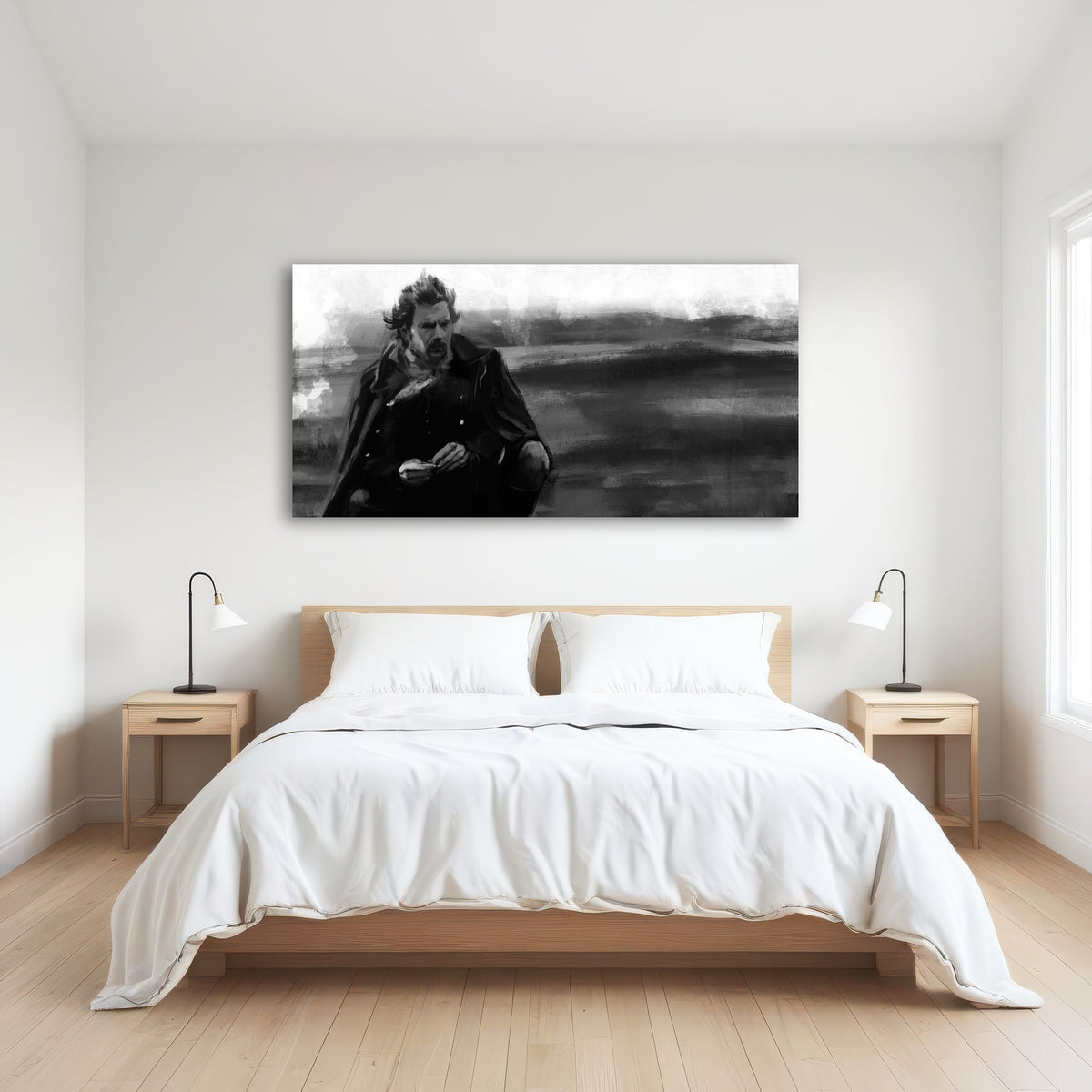 AUTO-MOCKUP ROOM | Dances with Wolves Grayscale