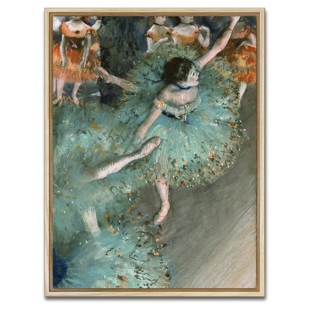 AUTO-MOCKUP WHITE | Danseuse basculant | 1 Piece | Natural Framed Canvas | group=3x4