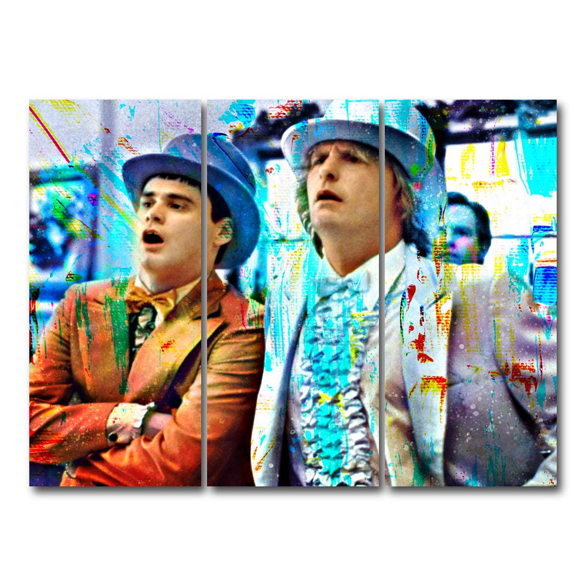 AUTO-MOCKUP WHITE | Dapper Harry & Lloyd | 3 Piece | Gallery Wrap Canvas | group=8x18