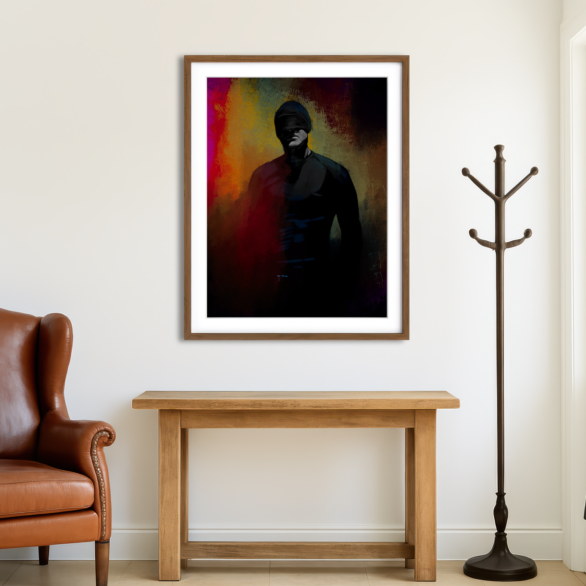 AUTO-MOCKUP ROOM | Daredevil Wall Art