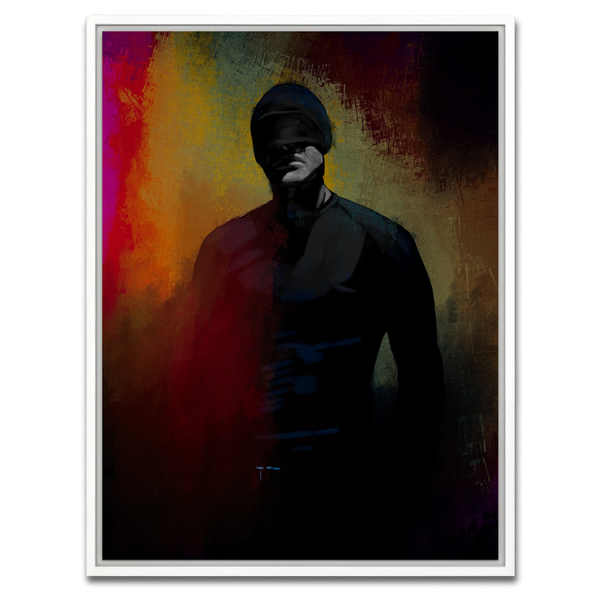 AUTO-MOCKUP WHITE | Daredevil | 1 Piece | White Framed Canvas | group=3x4