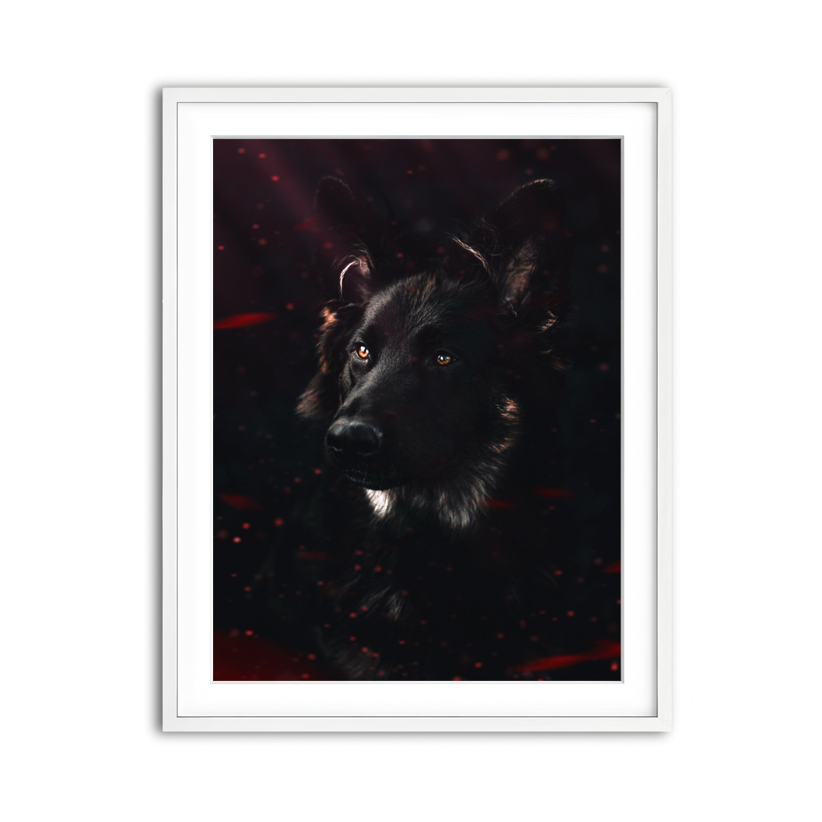 Framed Print 3x4 White