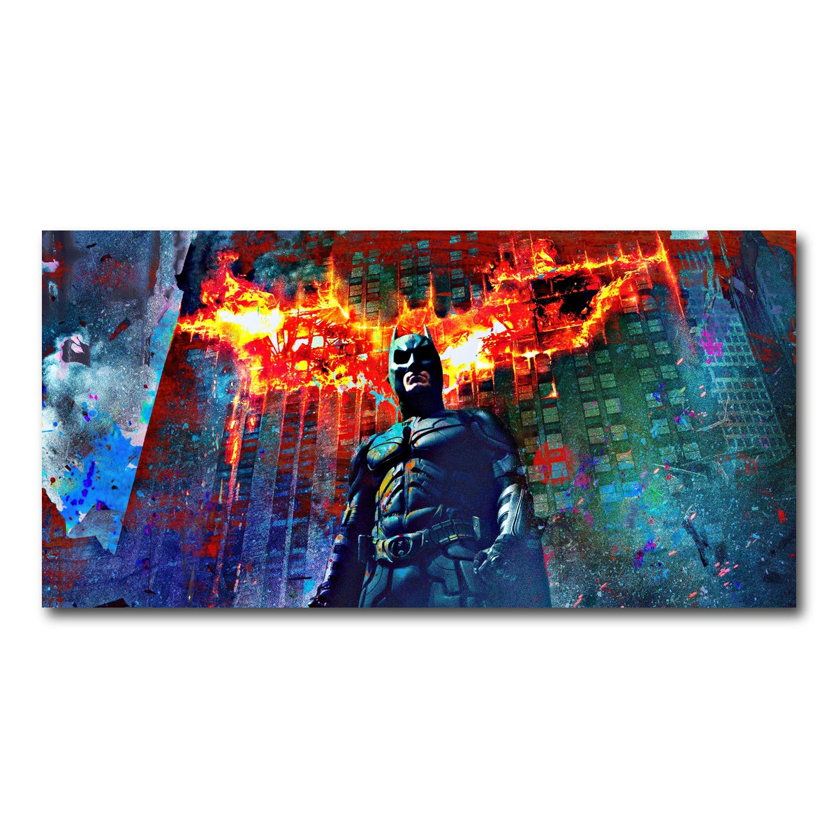 AUTO-MOCKUP WHITE | Dark Knight | 1 Piece | Gallery Wrap Canvas | group=2x1