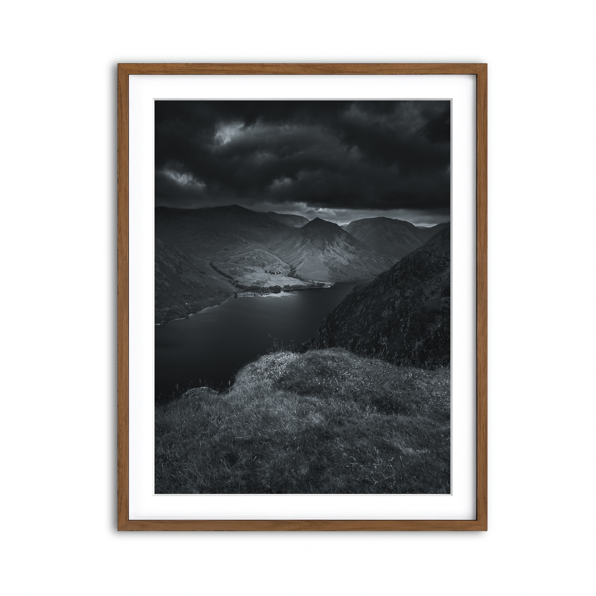 Framed Print 3x4 Walnut