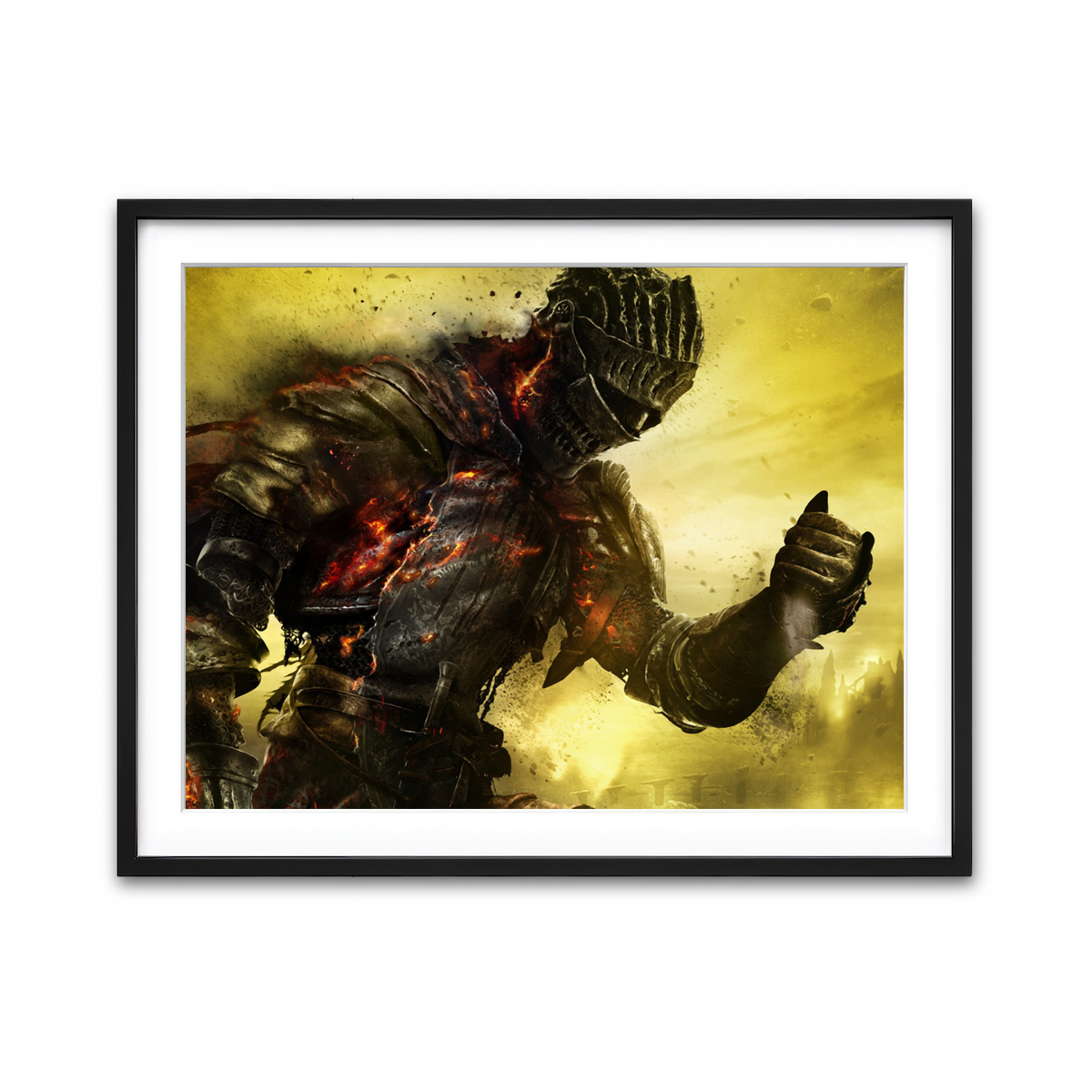 Framed Print 4x3 Black